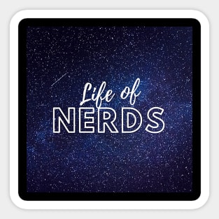 Life of Nerds Store Sticker